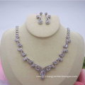 Fashional bling bling zircon jewelry wedding necklace for bridal  NE-215